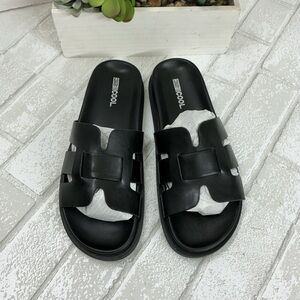 Emcool Men's Black Slide Sandals